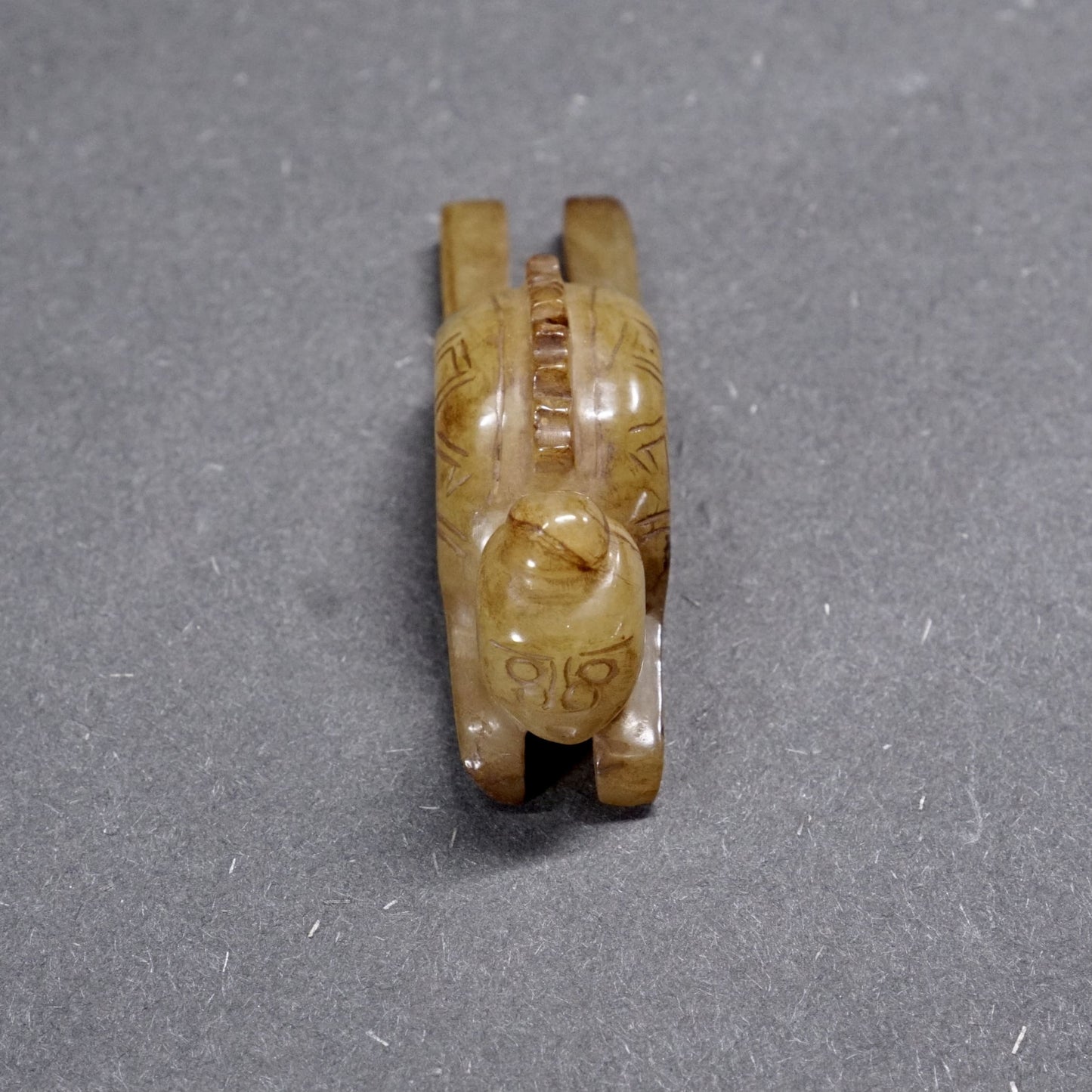 Sculpture of a Prostrate Jade Figure