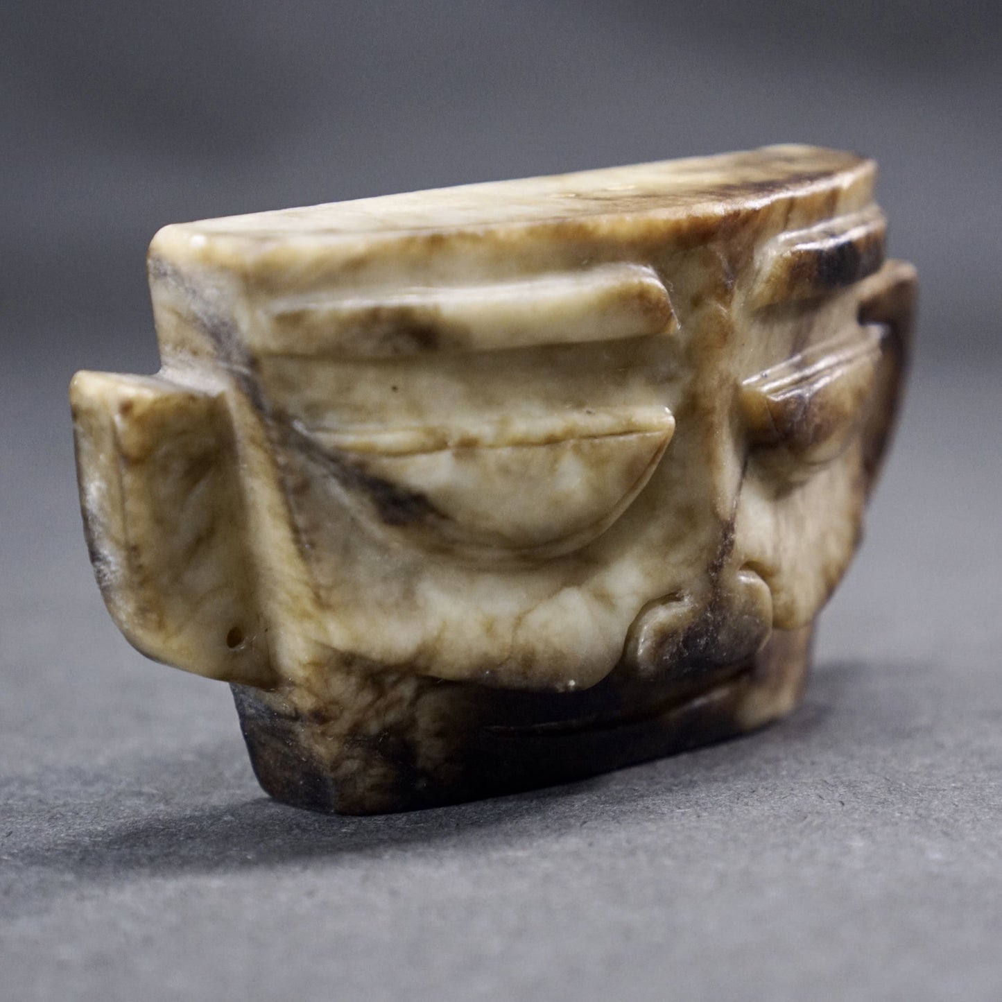 Cultural Period Jade Portrait